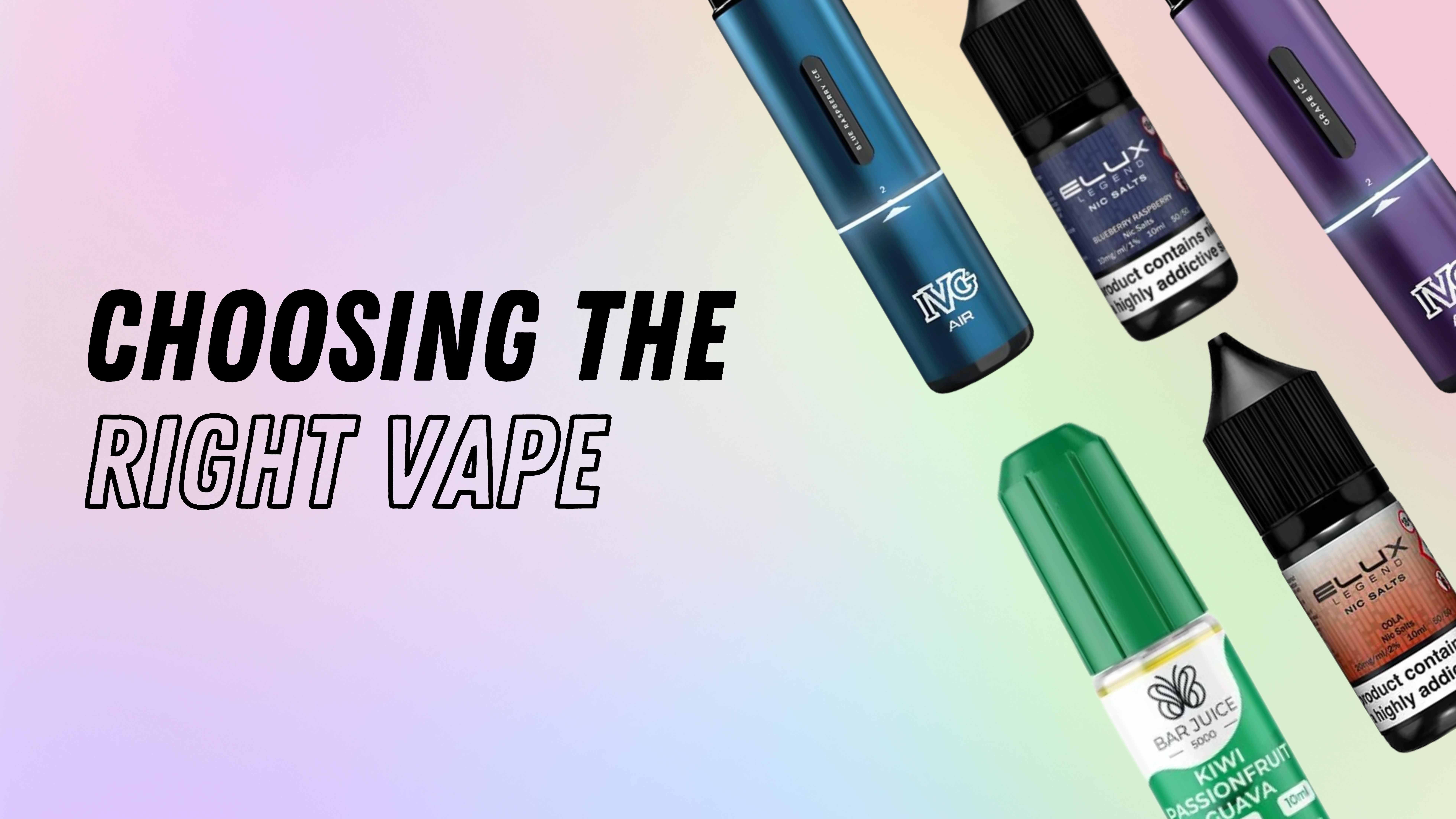 How to Choose the Right Vape Flavour for You